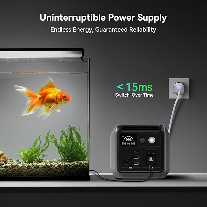 Dabbsson 768Wh Portable Power Station,Solar Generator,Up to 900W AC Output,1.5X Extended Runtime,Recharge 100% in 1.6 Hrs, 600L Semi-Solid LiFePO4,EPS,100W USB-C,for Camping RV Home