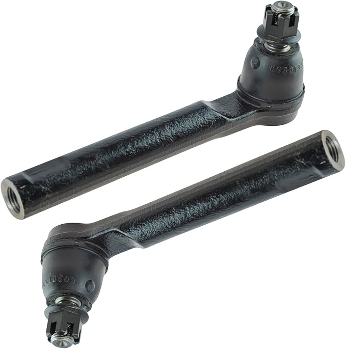 TRQ Outer Driver and Passenger Side Tie Rod Set 2 Piece Compatible with 2007-2011 Honda CR-V US Built Models