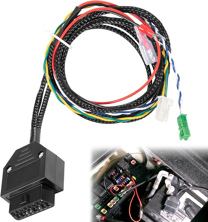 Double Bypass Trunk-Mount Security Gateway Bypass Cable Kit OBD2 Plug-in Device Fit for Dodge Charger Chrysler 300 2011-2024, for Challenger 2015-2024