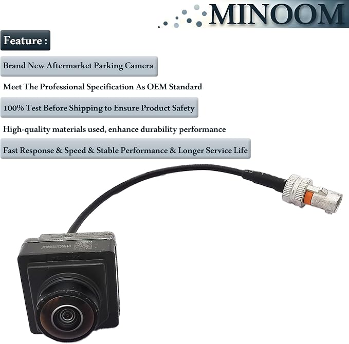 84483315 Front View Camera Replacement for Chevrolet Corvette 2020 2021 2022 Part No.#84497301