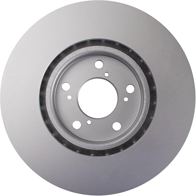 TRQ Front Brake Rotor Set Coated Compatible with 2009-14 Acura TL 2011-14 Honda Odyssey