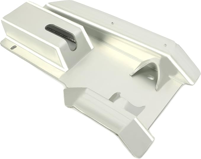 ALMULOO Swing Arm Skid Plate Guard Compatible with 1999-2014 Honda TRX400EX/400X ATV – Aluminum Protective Cover