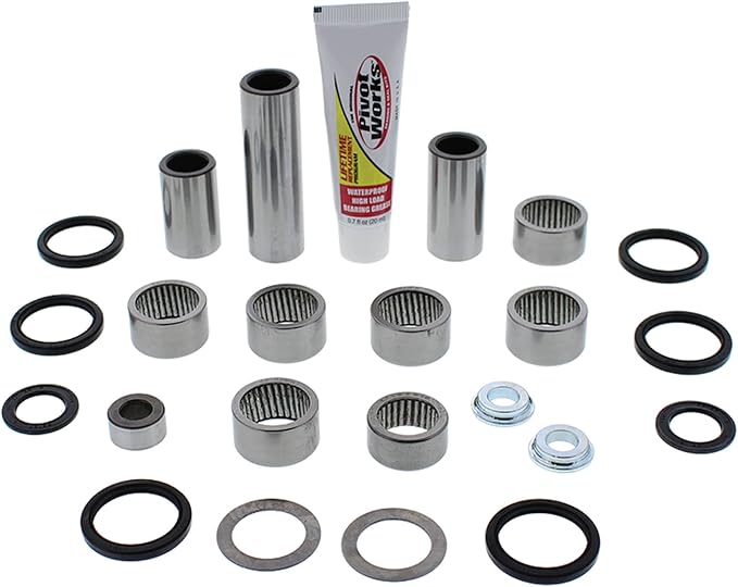 Pivot Works Linkage Rebuild Kit PWLK-H46-000 Compatible with/Replacement for Honda CR125R 1998-1999, CR250R 1998-1999