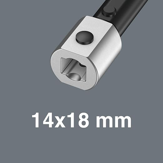 WERA - 05020173001-7880 Joker XXL Self-Setting Insert Spanner for Wrench Sizes 24-32 mm, 14x18mm, 14x18 x 24-32 x 15/16-1 1/4" x 113.5 mm