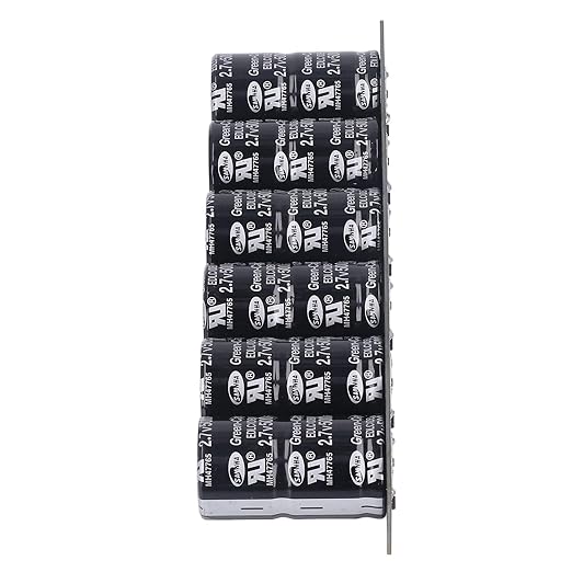 6 in Super Capacitor Set 1 2.7V500F Super Capacitor Capacitor Energy Storage Components 16V 83F for Electronic Devices