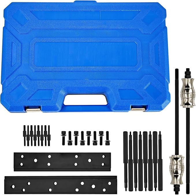 Fuel Injector Removal Tool Kit EN-51146 GM-51146 Fuel Injector and Rail Assembly Replacer Master Tool Compatible for GM Opel/Buick/Vauxhall/MG 1.0L 1.4L 1.5T 1.6L Engines OEM EN-51146-100 EN-51146-150