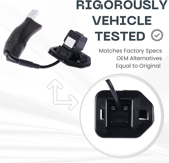 Backup Camera Replaces for 2014 2015 Nissan Altima Sedan OE Part # 28442-3TA2B, 28442-3TA1B