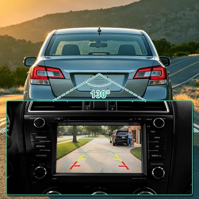 86267AJ11B Rear View Camera Replacement for Subaru Legacy 2012 2013 2014, OE Backup Cam Replaces 590-928, SU1960100, 86267AJ11A by GreenYi