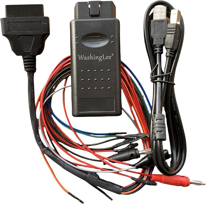 V18MPPS Diagnostic Cable for ECU M3.8 M5.9 ME7xx MED9 MED17 EDC15/16/17, Compatible for Washinglee Delphi Siemens Marelli Delco Sagem Trionic and etc.