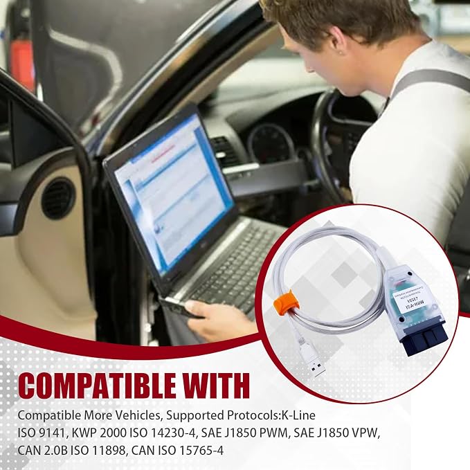Mini vci j2534 Cable v18.00.008, obd2 Scanner Adapter for gm tech 2, obdlink ex, USB, fixd car Diagnostic Tool, Diagnostic Scanner, j2534 reprogramming Tool Supports Win xp win7 win10