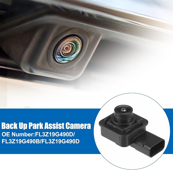 ACROPIX Car Rear View Back Up Camera W/Tool Wide Angle Park Assist Reverse Camera Fit for Ford F-150 2015-2017 No.FL3Z19G490D/FL3Z19G490B - Pack of 1