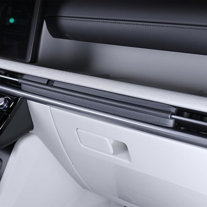 Co-Pilot Air Vent Cover Trim Compatible with Hyundai Tucson 2025 Accessories (Wood Grain)