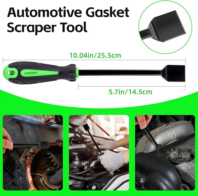 FTIHTRY 11-Piece Pick Set and Hook Set with Scraper and Magnetic Telescoping Tool, Pick Set for Automotive Electronics Maintenance Hoses Gasket