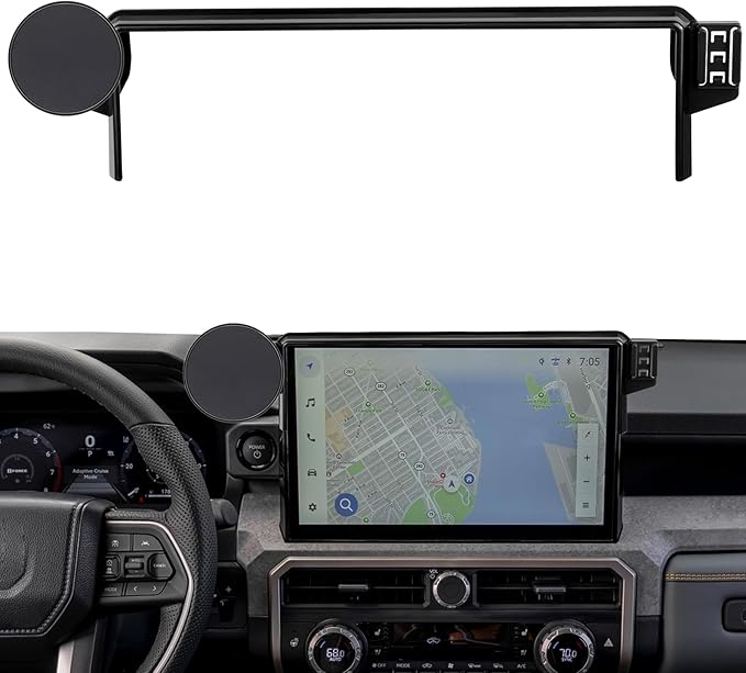 Car Phone Holder for Toyota Tacoma 2024 2025 2026- for MagSafe Magnetic Cell Phone Mount for Tacoma Accessories 14 inch Touchscreen - Cradles Strong Magnets for iPhone（Not fit 8 inch