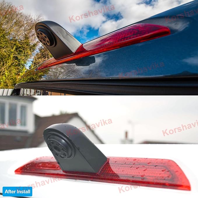 High Mount Third Brake Light Backup Camera for Ford Transit 150 250 350 350HD 2014-2018