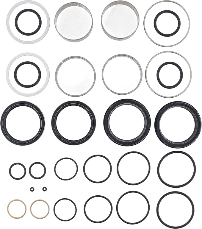 Pivot Works Fork Rebuild Kit PWFFK-Y15-000 Compatible With/Replacement For Yamaha WR250F 2015-2018, WR450F 2012-2018, YZ125 2015-2018, YZ250 2015-2018, YZ450F 2010-2018