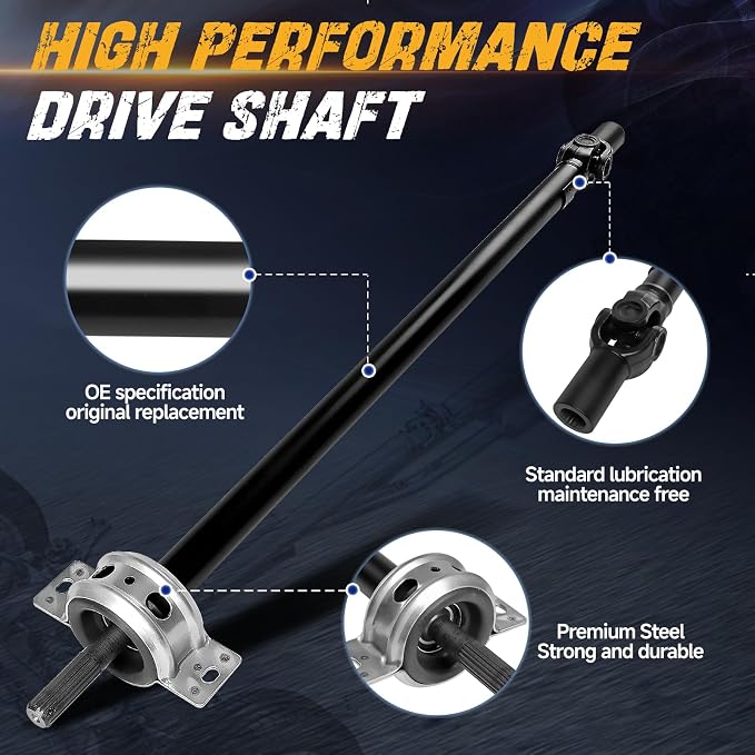 Propeller Drive Shaft Prop Fit for Polaris RANGER CREW 900 2015-2019| Fit for Polaris RANGER 1000 XP 2017-2018| Fit for Polaris RANGER 1000 DIESEL CREW 2015-2018, OE 1333147