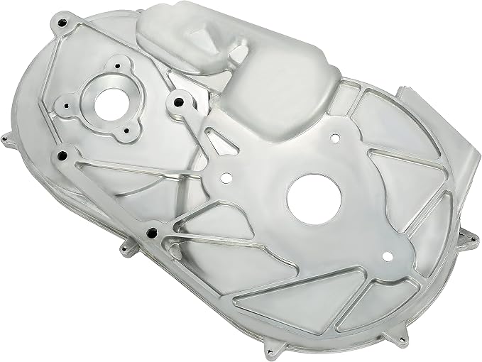 ALMULOO Inner Clutch Cover Compatible with 2016-2018 Polaris RZR XP/XP 4 UTV Replacement for 2636329 Aluminum Polished Silvery