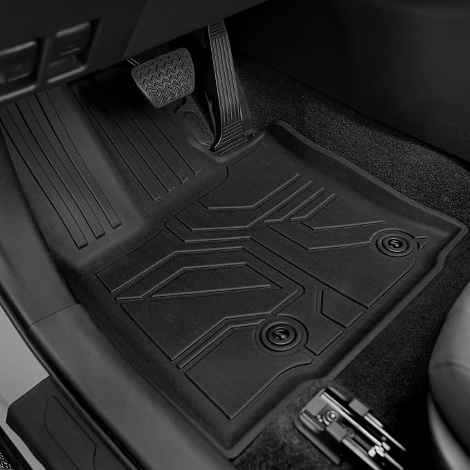Floor Mats for Toyota RAV4 Hybrid 2026, All Weather Floor Mats Trunk Cargo Liner with Backrest Protectors Accessories, Full Coverage Set (Not for PHEV or Subwoofer Models)