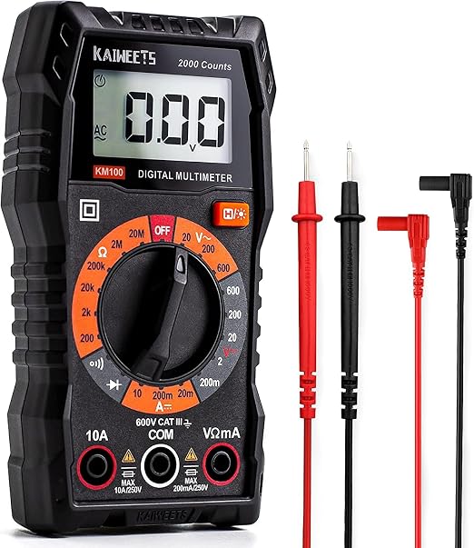KAIWEETS Digital Multimeter KM100 & Digital Clamp Meter