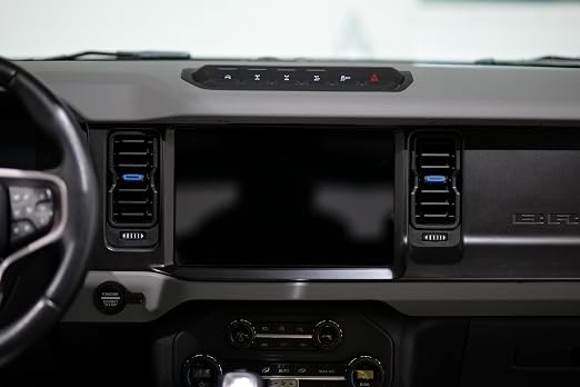 BDUSA Vent Clip Replacement Set Compatible with Ford Bronco 2021+ (Velo Blue)