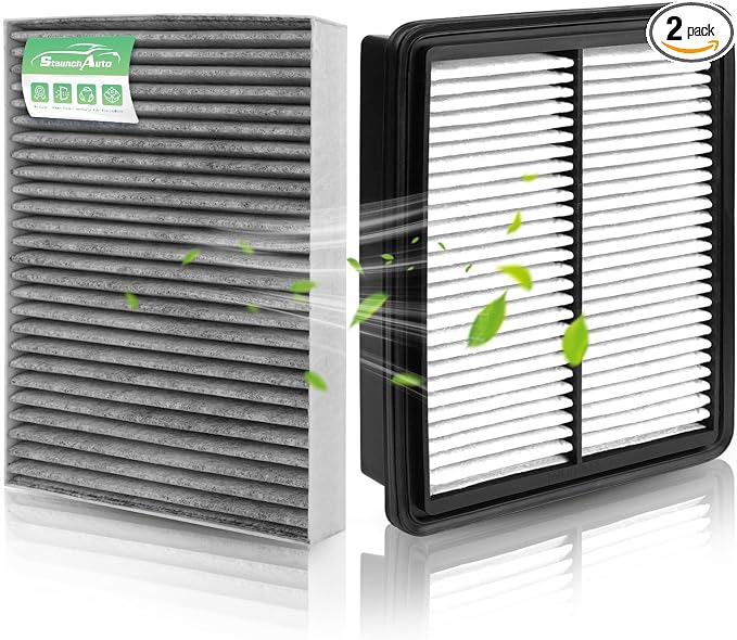 Engine & Cabin Air Filter for Hyundai Palisade 2020 2021 2022 2023 2024 2025 2026 Air filter for Car Replacement CA11943 97133-S8000 HAC-46207LB Automotive Accessories-2 Pack