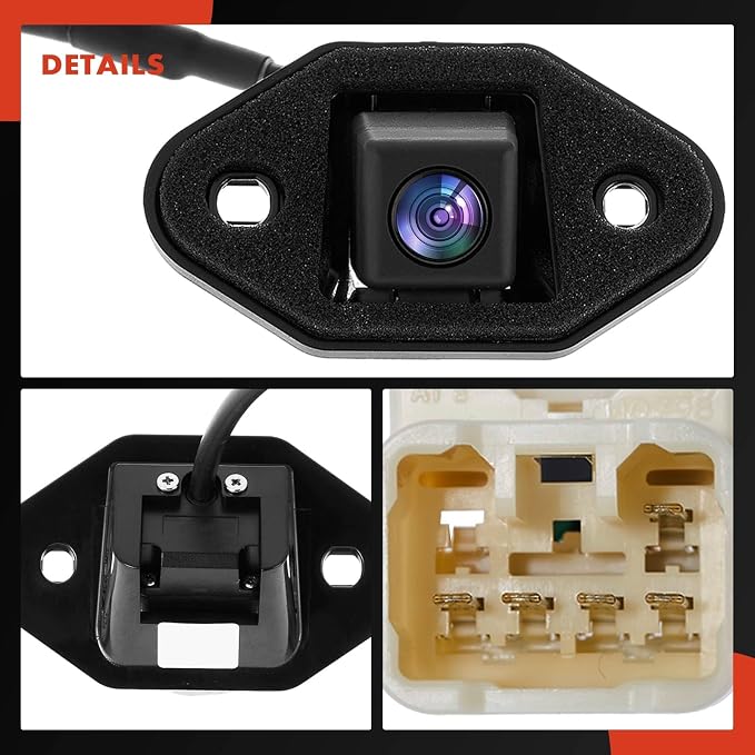 A-Premium Rear View Backup Camera Compatible with Mitsubishi | Parking Camera for 2012-2013 Lancer - Replace# 8781A062