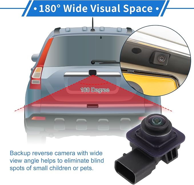 1 Pcs Rear View Camera for Land Rover Range Rover Evoque L538 2011-2018 License Plate Park Assist Camera Backup Reverse Camera