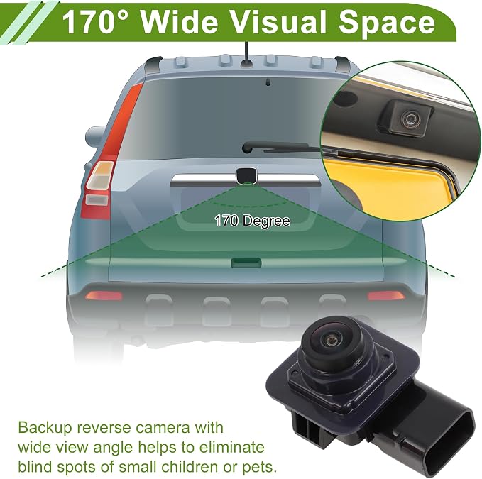 Car Park Assist Camera Rear View Backup Reverse Camera for Land Rover Sport 2015-2018 No.DK6214G490AD/DH5219G490AD/DJ3219G490AB 1 Pc