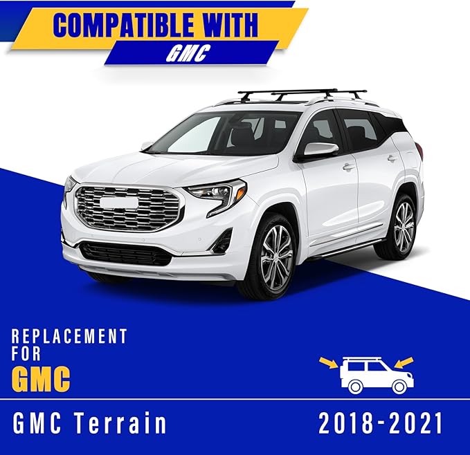 3 wipers Replacement for 2018-2021 GMC Terrain, Windshield Wiper Blades Original Equipment Replacement - 24"/18"/12" (Set of 3) U/J HOOK