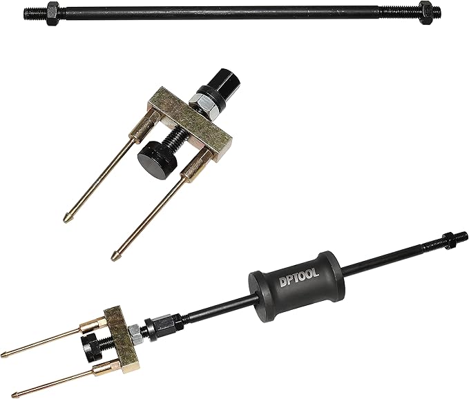 Fuel Injector Removal Puller Kit Injector Seal Install Tool Compatible with Volkswagen TDi 4 Cyl 8V 16V Diesel Replacement for Audi VW 1.2 1.4 1.6 1.8 2.0 2.7 3.0 3.2 3.6 V6 4.2 V8 FSI Petrol