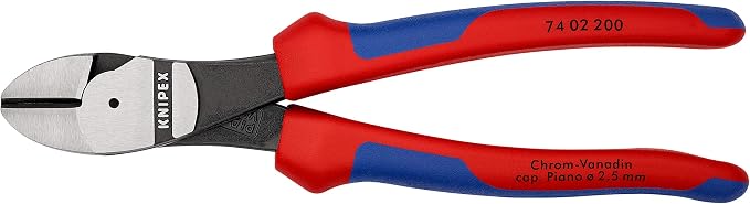 Knipex Ultra-High Leverage Lineman's Pliers (09 02 240 SBA) and KNIPEX High Leverage Diagonal Cutters (7402200)