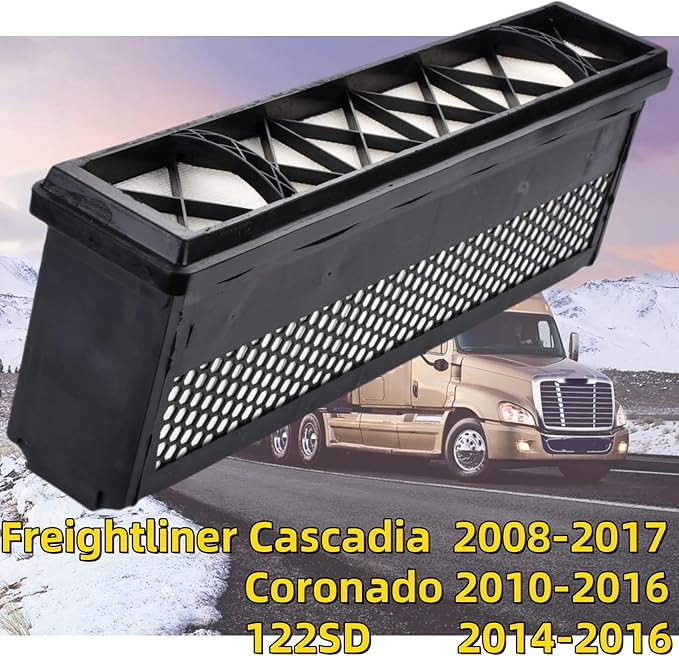 High Flow Engine Air Filter Compatible with Freightliner Cascadia 2008-2017,122SD 2014-2016,Coronado 2010-2016 Replaces AF27879 CA5790 83478 P618478 CA11249 LAF6260