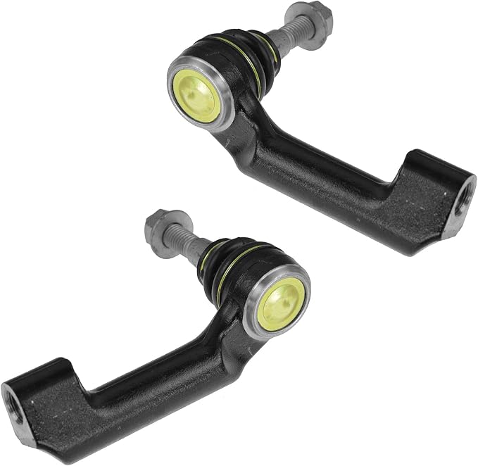 TRQ Outer Driver and Passenger Side Tie Rod Set 2 Piece Compatible with 07-24 Ford Expedition 09-24 Ford F-150 07-24 Lincoln Navigator