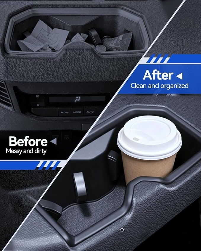 for Sequoia 5 Pcs Cup Holder Set 2023-2026 Sequoia(SR/Limited) Accessories Control Cupholder Insert Durable-8 Seat Only