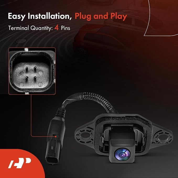 A-Premium Rear View Backup Camera Compatible with Lexus | Parking Camera for 2010 2011 2012 HS250h - Replace# 8679075040
