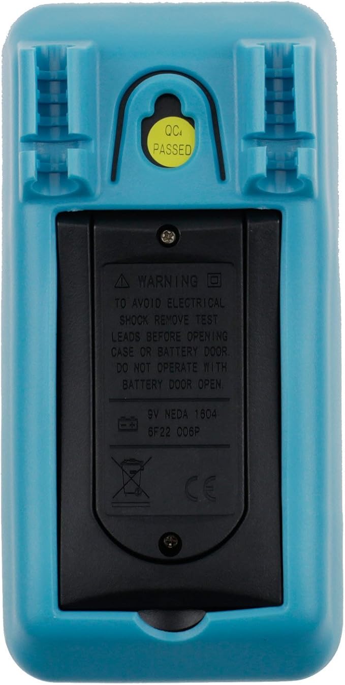 ALLOSUN EM127 Digital Automotive Meter Digital Multimeter RPM Dwell Angel Ignition System Test Duty Cycle Measurement 1999 Reading LCD DCV DC Resistance Measure