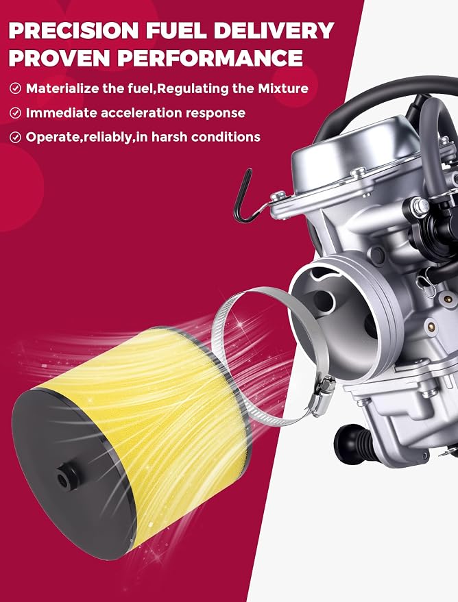 Carburetor For Honda Rancher 350 TRX350 2000-2006 TRX350FE TRX350FM TRX350TM TRX350TE TRX350ES With Air Filter Oil Filter