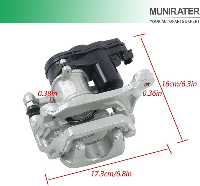 munirater Left Rear Electrical Brake Cylinder Caliper Replacement for Outlander 2017-2022 4605C043