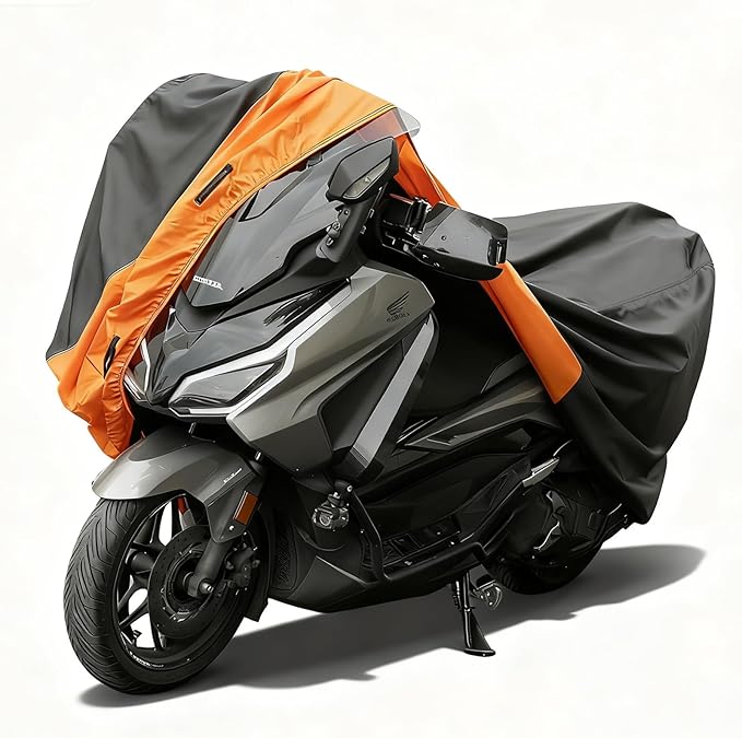 Favoto Motorcycle Cover for Harley Davidson - Waterproof Outdoor Storage 420D Oxford Cover for Touring Models Road King, Road Glide, Street Glide, Electra Glide, Heritage Classic, Low Rider
