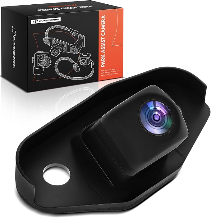A-Premium Rear View Backup Camera Compatible with Toyota | Parking Camera for 2019 2020 2021 2022 Corolla