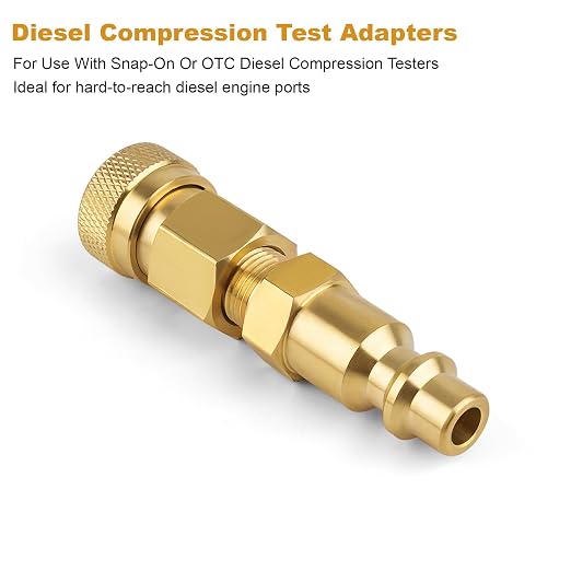 for Diesel Compression Testers Replaces TU-15-15 with Snap-On Or OTC