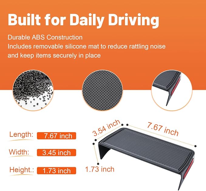Front Center Console Organizer and Center Console Organizer for 2026 Mazda CX-5 Accessories
