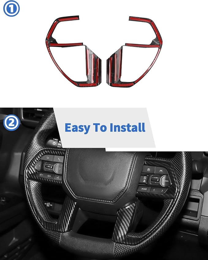12PCS Center Console Interior Trim Kit for 2024 2025+ Toyota 4Runner | Auto Decor Set/Door Handle Trim/Window Control Panel/Center Console Gear Shift Knob Panel Cover Trim Interior Accessories