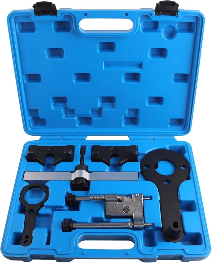 Engine Timing Tool Kit Compatible with BMW N63 N74 S63 V8 V12 Engines, Camshaft Alignment Locking Set for 550i 750i X5 X6, Replaces OEM 119890 118090 118570