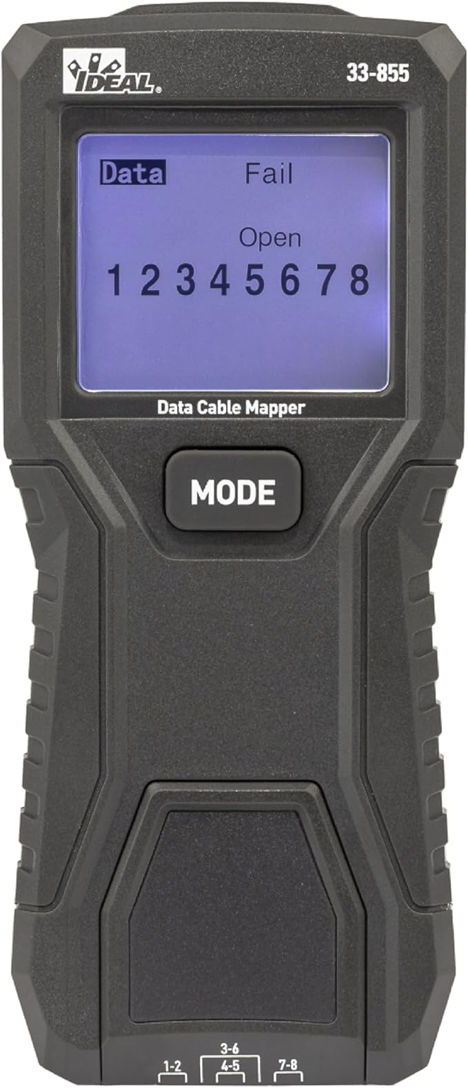 Ideal Electrical 33-855 Data Cable/RJ45 LCD Wiremapper