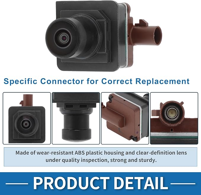 Rear View Camera for Ford F-150 2021-2023 for Ford Expedition for Lincoln Navigator 2022 2023 Park Assist Backup Reverse Camera Replace No.PJ7Z-19G490-B/PJ7Z-19G490-C