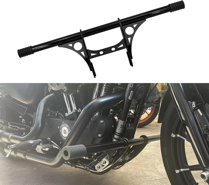 Engine Guard Crash Bar Front Highway Foot Pegs Fit for Harley Sportster 883 1200 2004-2023
