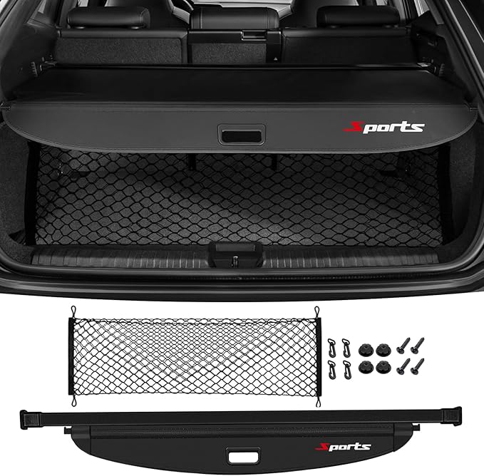 Cargo Cover for Hyundai Tucson 2026 2025-2022 Accessories, Anti-Peeping Trunk Cargo Cover for Hyundai Tucson Accessories Retractable Rear No Gap Security Shielding Shade
