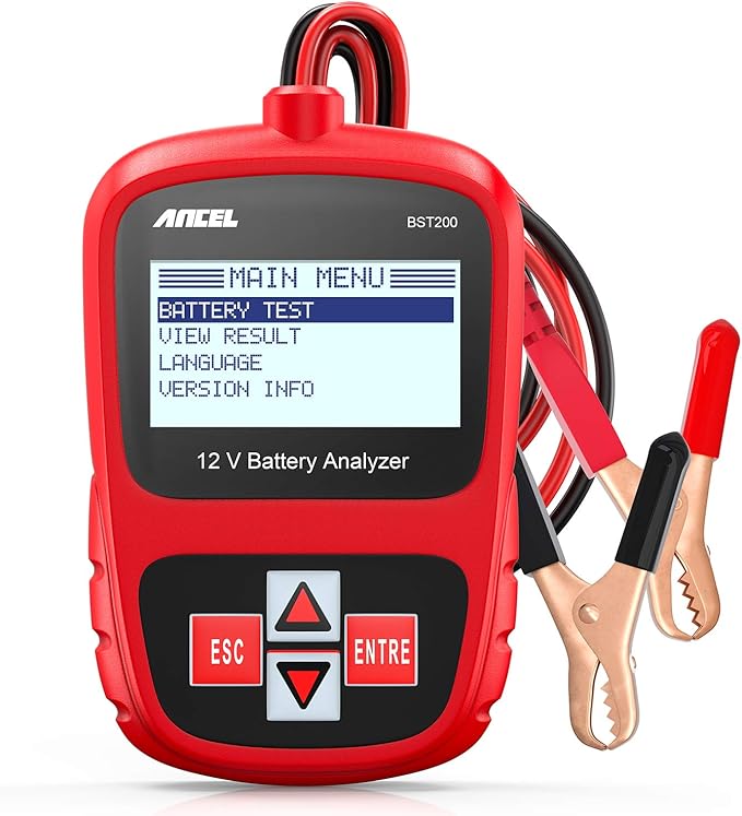 ANCEL BD500 Bluetooth Diagnostic Scan Tool with ANCEL BST200 Car Battery Tester